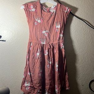 H&M unicorn dress with pockets